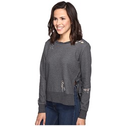 Long Sleeve French Terry Knit Sweatshirt