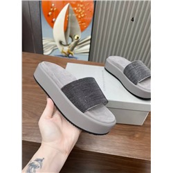 Женские шлепки на платформе Brunell*o Cucinell*i 🤩   Реплика 1:1