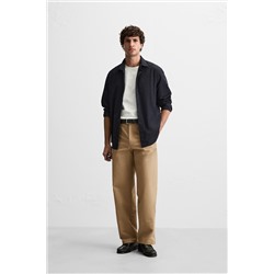 PANTALÓN ALGODÓN - LINO PLIEGUES