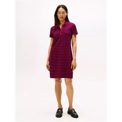 Stripe Polo Dress