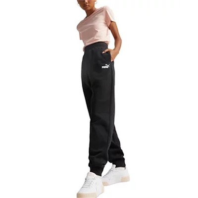 Puma Women's Embroidered-Logo Fleece Sweatpant Joggers