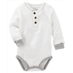 Thermal Henley Bodysuit