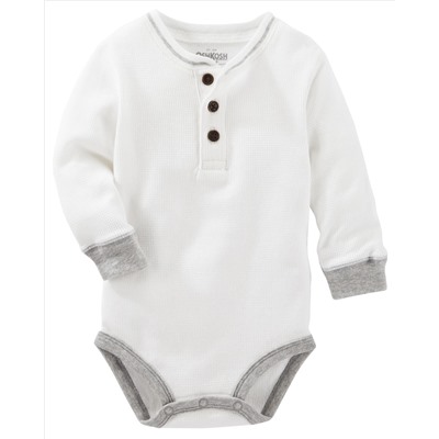 Thermal Henley Bodysuit