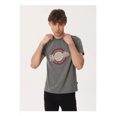 Lee Cooper Bisiklet Yaka Antrasit Erkek T-shirt 232 Lcm 242019 Authen Antrasit 5003008812