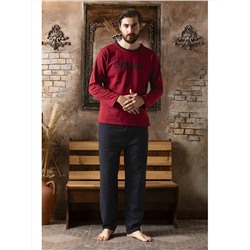 SUDE HOME WEAR Standart Kalıp Erkek Pijama Takımı, ERCAN                                            
                                            Standart Kalıp Erkek Pijama Takımı