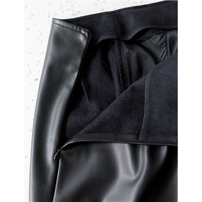 Юбка-карандаш из искусственной кожи