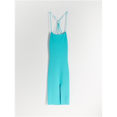 Kleid mit hohem Viskoseanteil