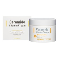 FOODAHOLIC CERAMIDE VITAMIN CREAM Антивозрастной функциональный крем для лица с керамидами 100мл