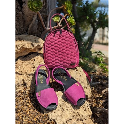Ab. Zapatos 3106-8 magenta+AB.Z · Pelle · mochila 421 (650) FUXIA АКЦИЯ