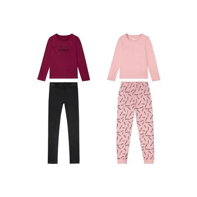 PEPPERTS® Pyjama Mädchen, mit Baumwolle