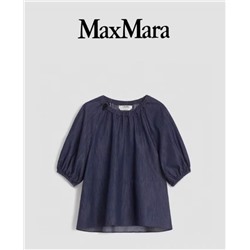 Джинсовый топ с круглым вырезом  MaxMar*a ОРИГИНАЛ!