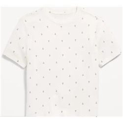 Softest Printed Crew-Neck T-Shirt for Boys
