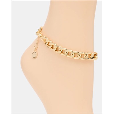 Link Chain Anklet Gold