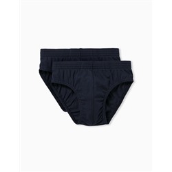Pack de 2 Calzoncillos 'Pure Cotton', Hombre, Azul