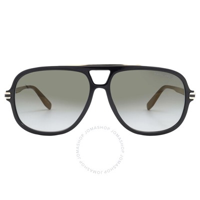 MARC JACOBS  Grey Gradient Mirror Navigator Men's Sunglasses Item No. MARC 468/S 0807/FQ 59