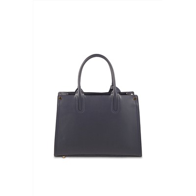 Bolso de piel Pure Azul marino