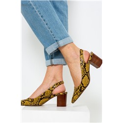 Zapatos de tacón Naranja