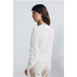 Jersey punto pointelle