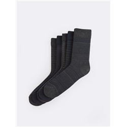 LC Waikiki Desenli Erkek Soket Çorap 5'li, LCW ACCESSORIES                                            
                                            Desenli Erkek Soket Çorap 5'li