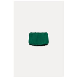 PLEATED BANDEAU TOP