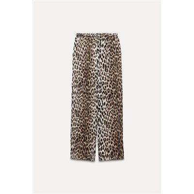 ZW COLLECTION ANIMAL PRINT TROUSERS