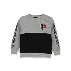 SOUTHPOLE BOYS’ CHENILLE PANELED SWEATSHIRT