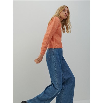 Pullover aus weichem Strickstoff
