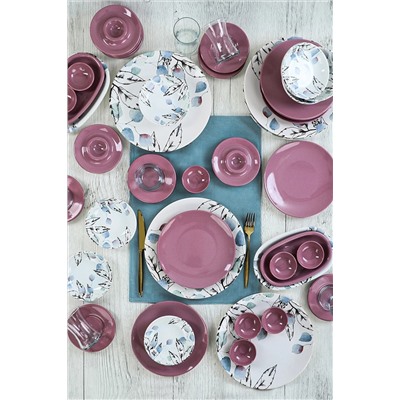 Keramika Blue Spring Kahvaltı Takımı 50 Parça 6 Kişilik 19188 TV087050F3X2AJ47100MAAY100