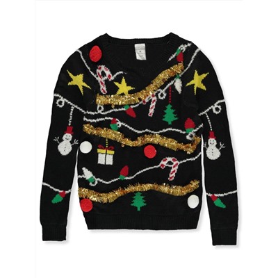 HOLIDAY CLASSICS UNISEX UGLY CHRISTMAS SWEATER