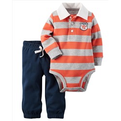 2-Piece Bodysuit & Pant Set