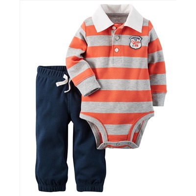 2-Piece Bodysuit & Pant Set