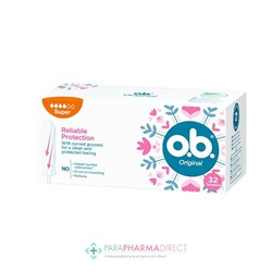 O.b. Original Super 32 tampons