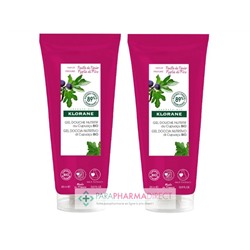 Klorane Cupuaçu Gel Douche Nutritif Feuille de Figuier 2x200mlLot  × 2