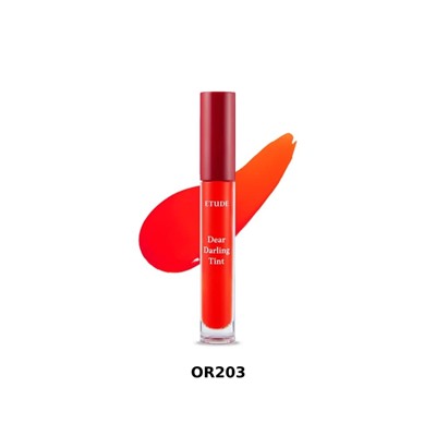 ETUDE HOUSE Dear Darling Water Gel Tint #03 OR203 Увлажняющий гелевый тинт для губ 4,5г