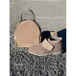 Ab.Zapatos 3316 New R • Gris+AB.Z · Pelle · mochila serraje (610)