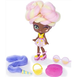 Candylocks, 7-Inch Lacey Lemonade, Sugar Style Deluxe Scented Collectible Doll with Accessories