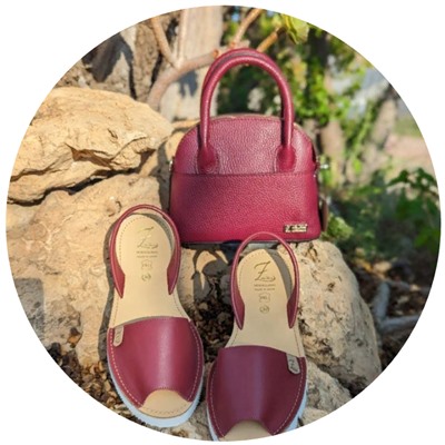AB.Zapatos · 3202 · Granate+Ab.Zapatos PELLE Peque (550) Granate АКЦИЯ