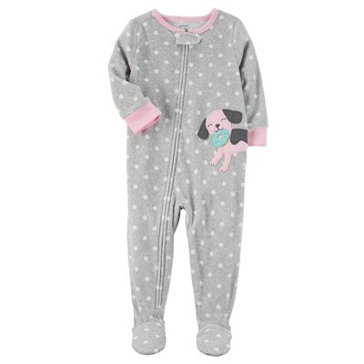1-Piece Dog Fleece PJs
