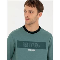 Yeşil Regular Fit Sweatshirt