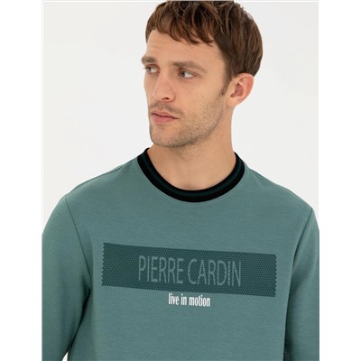 Yeşil Regular Fit Sweatshirt