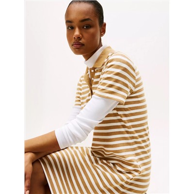 Stripe Polo Dress