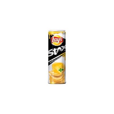 Картофельные чипсы со вкусом сыра Extra Cheese от Lay's 100 гр / Lay's Stax Extra CheeseFlavour Chips 100g