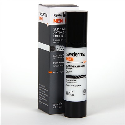 S*sd*rma Men Supreme Antiaging Loción Facial Antienvejecimiento 50 ml