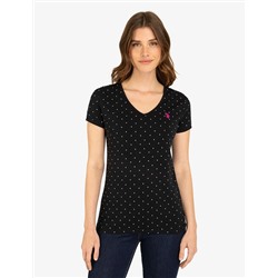 DOT V-NECK T-SHIRT