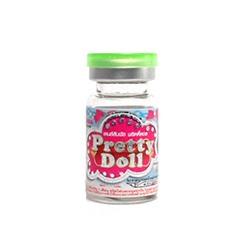 Цветные декоративные контактные линзы Pretty doll (цвета в ассортименте) 1 пара / Pretty doll Color Lenses 1 pair