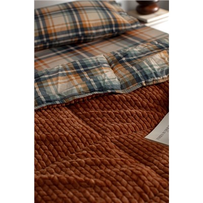Beth Tek Kişilik Wellsoft Comforter Set - Turuncu