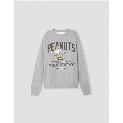 Peanuts' Sweatshirt, Men, Grey