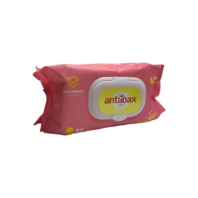Салфетки влажные Детские Алоэ вера Antabax 80шт.
