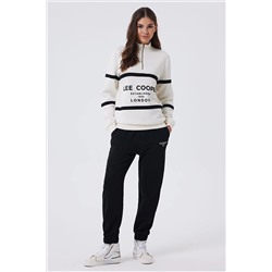 Lee Cooper Grace Kadın Sweatshırt Beyaz 241 LCF 241014