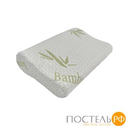 111325030-B Подушка Memory Foam в чехле Bamboo 50х30х10 светлый